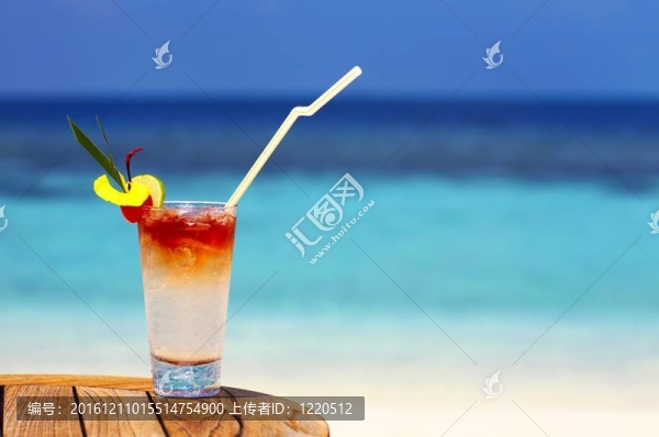 清涼的雞尾酒