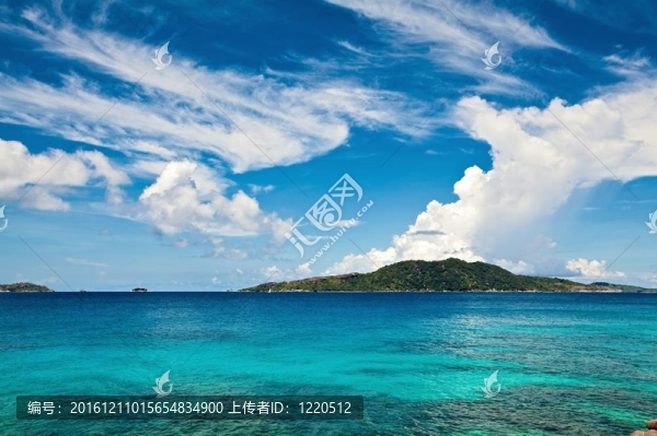 Cloudscape和海景觀