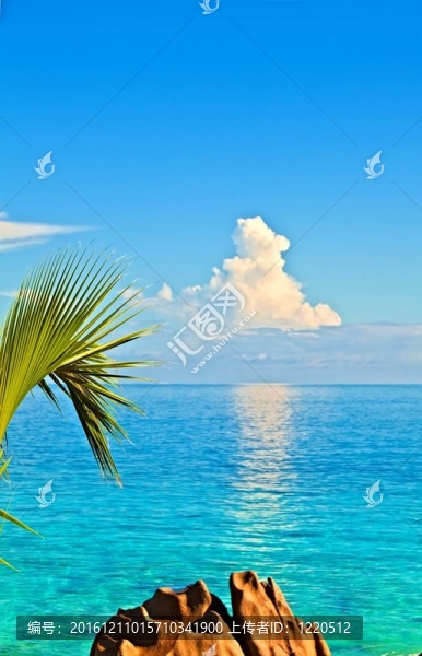 Cloudscape和海景觀