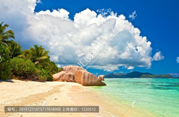 Cloudscape和海景觀