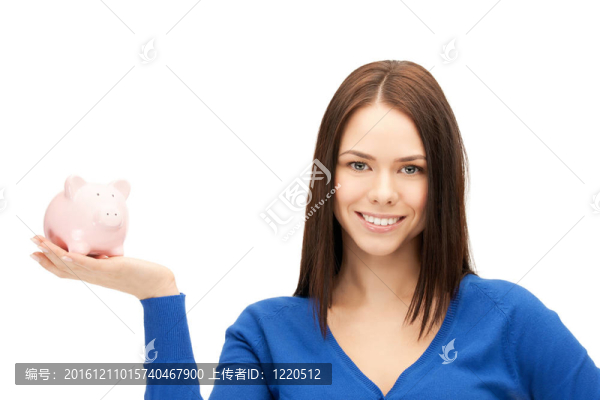 可愛的小豬存錢罐