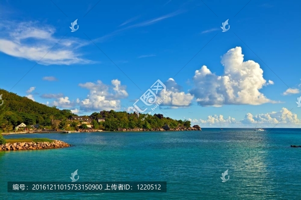 Cloudscape和海景觀