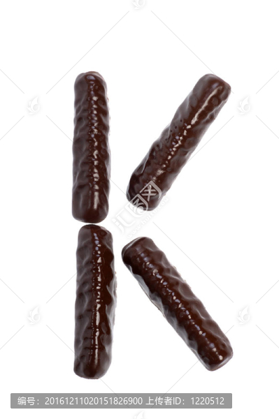 數(shù)字；巧克力棒