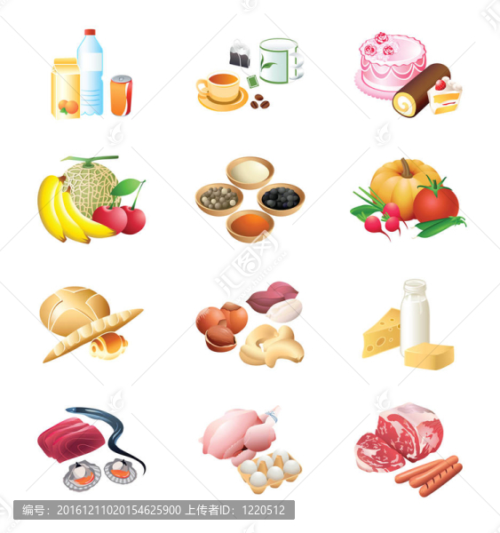 食品市場(chǎng)的標(biāo)志