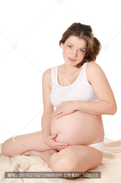 懷孕的女人