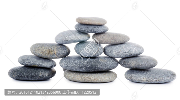 白底孤立石