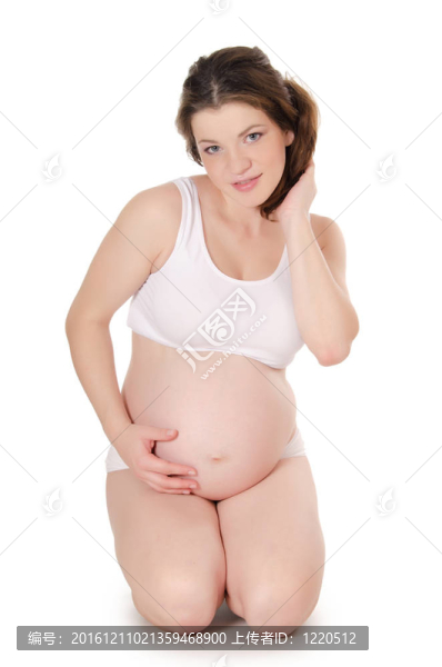 懷孕的女人