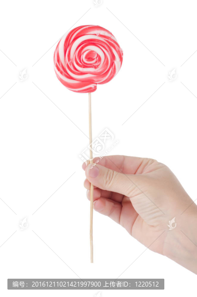 七彩棒棒堂孤立在白色