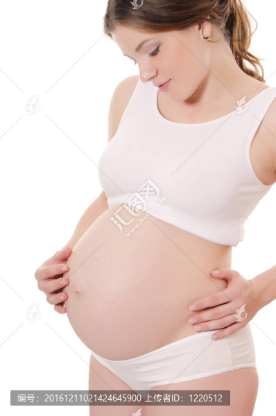 懷孕的女人