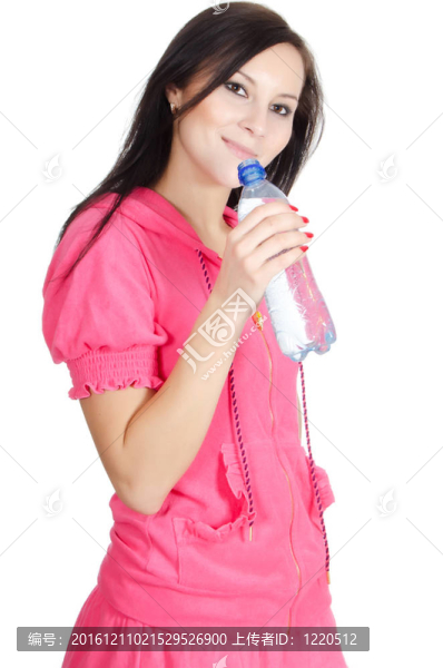 女孩與水的肖像