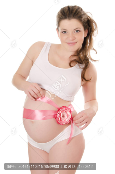 懷孕的女人