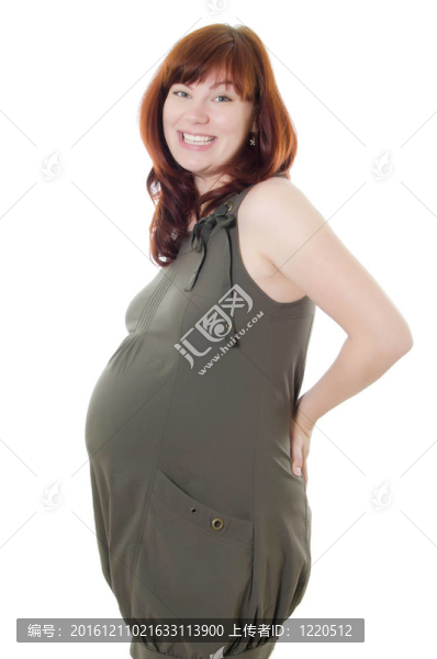 懷孕的女人