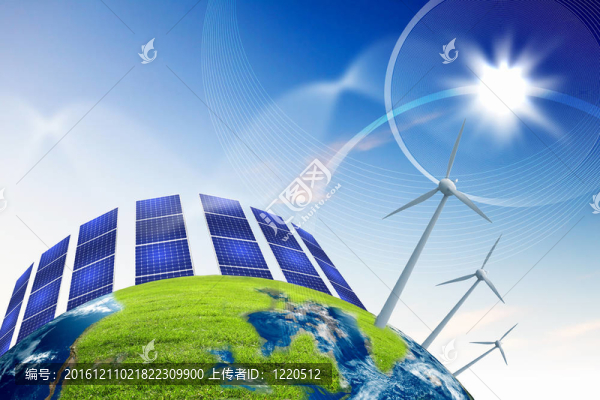 太陽(yáng)能電池地球