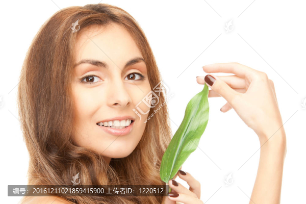 綠葉女人
