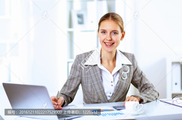 辦公室女商人