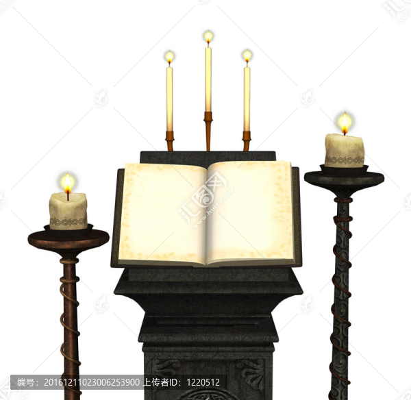 古董書與蠟燭