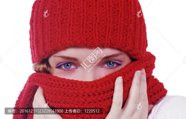 戴帽子的女孩