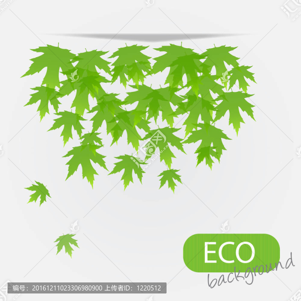 生態(tài)水平的背景。插畫