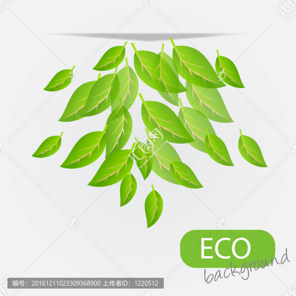 生態(tài)水平的背景。插畫