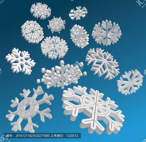 雪花3d