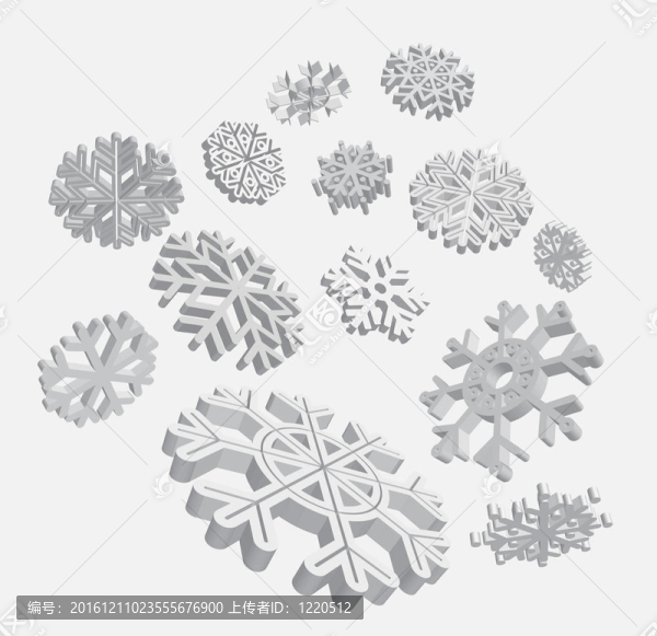 雪花3d
