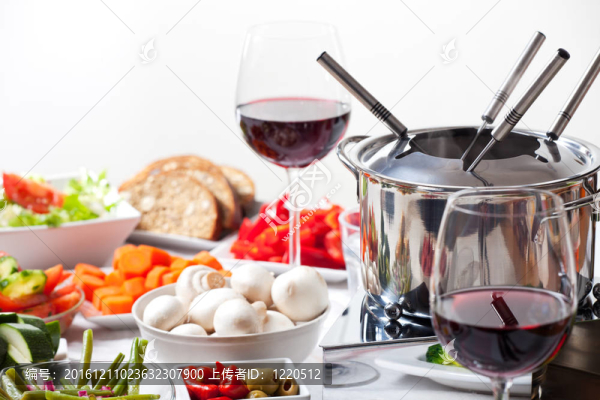 火鍋和配料表