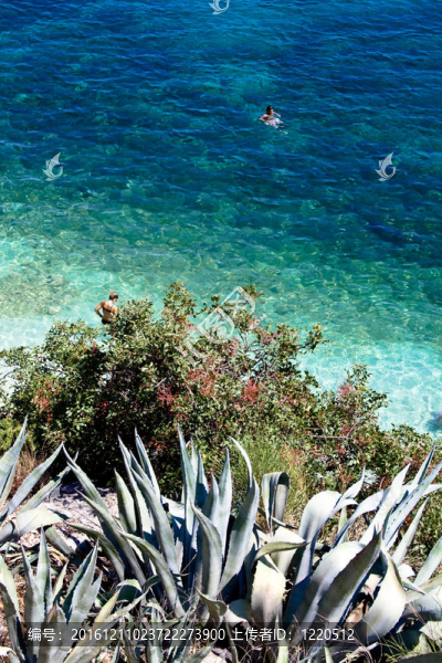 Agia,Efimia海灘；Kefalonia