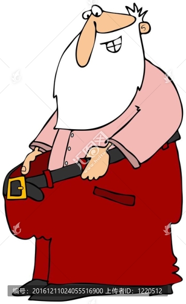 圣誕老人失去了重量