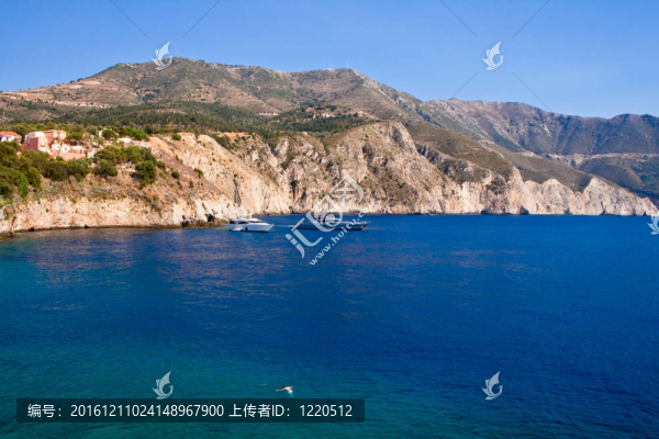凱法利尼亞海岸；希臘