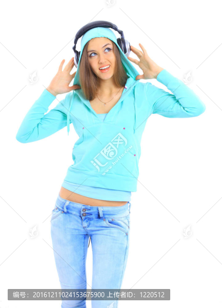 可愛女孩的肖像