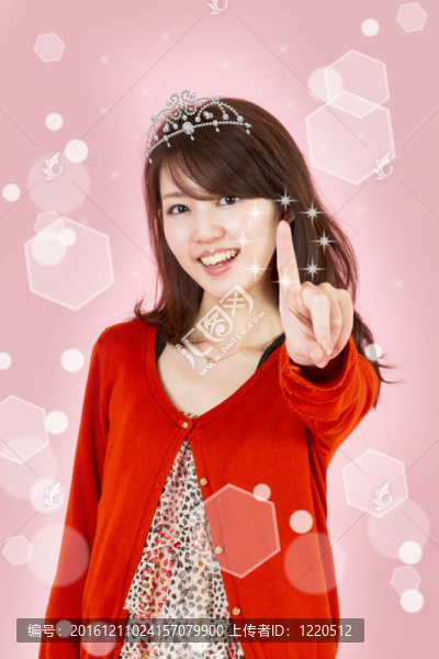 年輕漂亮的女人