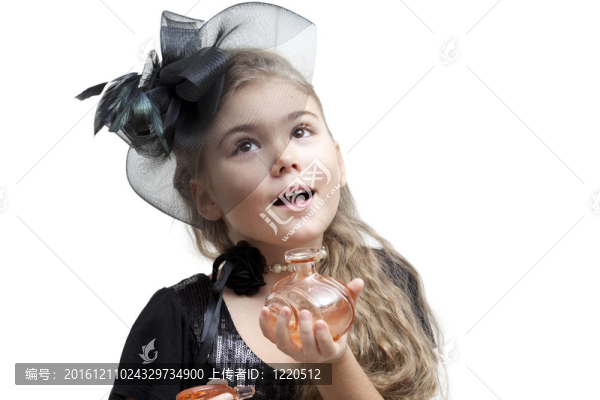 香水瓶女孩