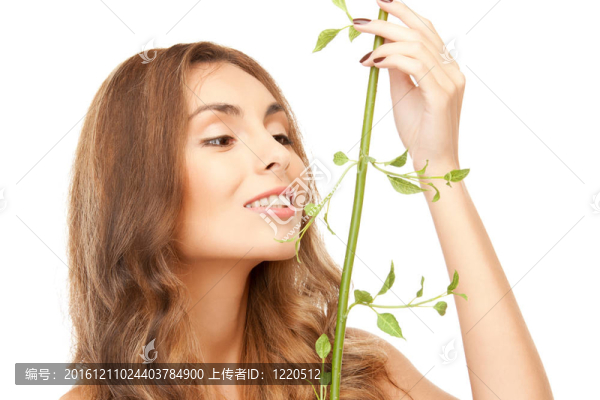 綠芽女人
