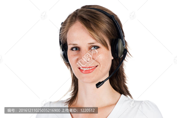 女人與耳機