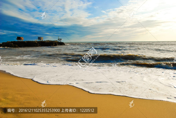 美麗的海景