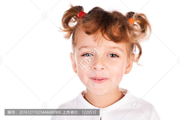 微笑的女孩