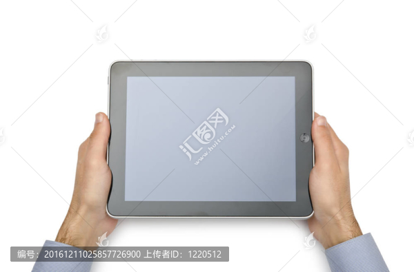 白色的平板電腦