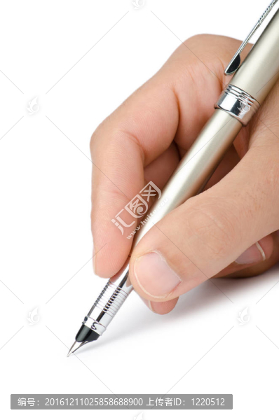用白色書寫筆