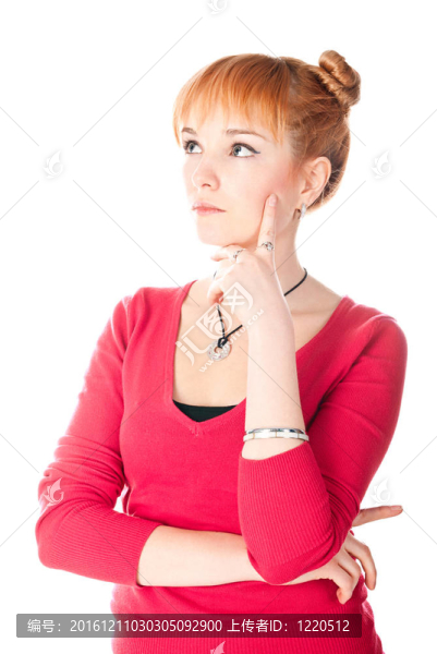 思想的女人