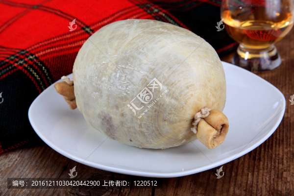 新鮮的羊雜碎