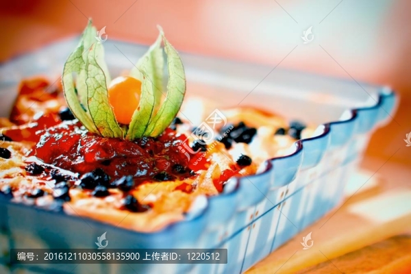 小紅莓烤通心粉