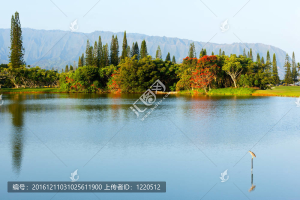 納巴山和湖