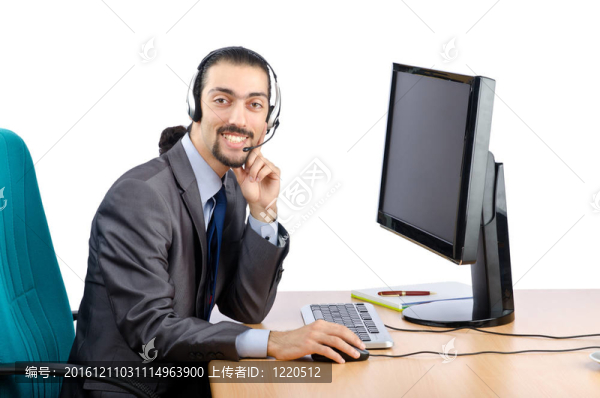 呼叫中心工作人員