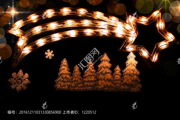 紅色的圣誕背景