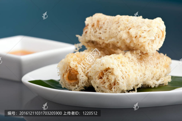 香酥芋頭春卷皮