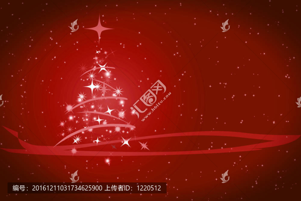 冬季圣誕紅背景