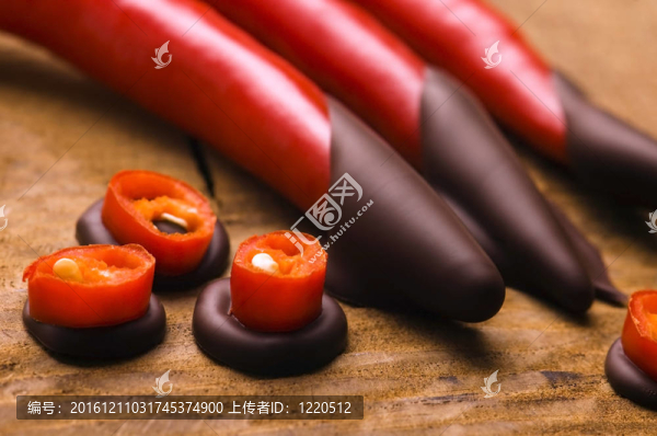紅辣椒配黑巧克力