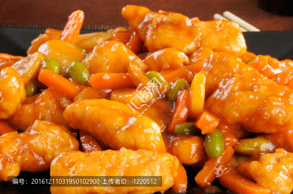 橙色雞特寫