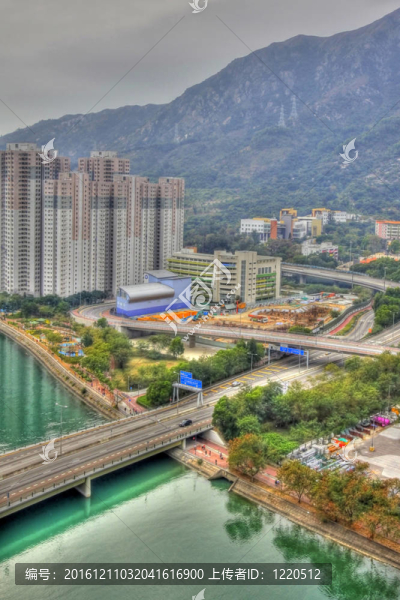 Tuen,Mun在香港鬧市區(qū)
