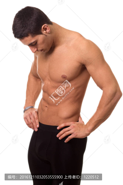田徑男子赤膊